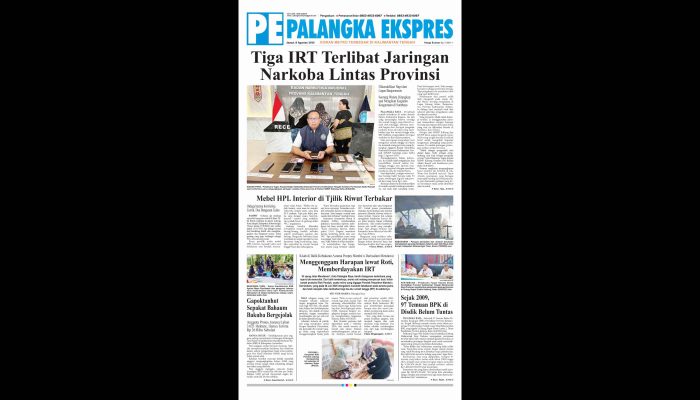 Palangka Ekspres Koran, Edisi Jumat 08 Agustus 2025
