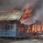 Lima Rumah Warga Handiwung Terbakar
