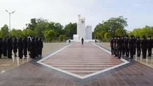 Kanwil Kemenkumham Kalteng Gelar Upacara Tabur Bunga di Makam Pahlawan
