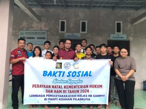 Lapas Sampit Berbagi Kasih kepada Anak Panti Asuhan Filadelphia