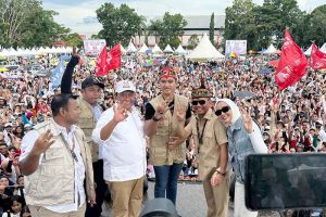 Kaesang Pangarep Minta Warga Kotim Dukung Agustiar-Edy