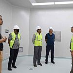 Katma Tinjau Progres Pembangunan Lanjutan RSUD Kelas B Hanau