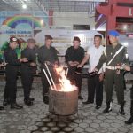 Lapas Sampit Gelar Apel dan Pemusnahan Barang Bukti