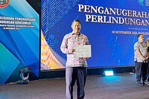 Membanggakan, Pasar Indra Sari Raih Penghargaan Pasar Tertib Ukur 