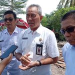 Pj Sekda Albert saat menghadiri Launching Gugus Tugas