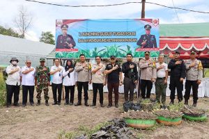 Pj Sekda Ikuti Launching Gugus Tugas Polri 