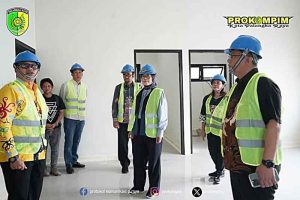 Pj Walikota Tinjau Pembangunan RSUD