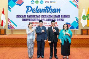 Rektor Lantik Dekan Fakultas Ekonomi dan Bisnis