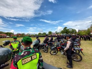 Ribuan Personel Gabungan Kawal Pilkada di Kalteng