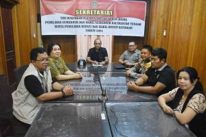 Sekda Kunjungi Sekretariat DESK Pilkada Tahun 2024