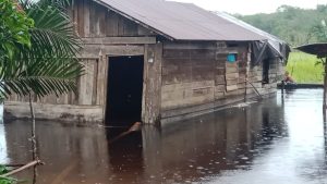 Usai Pilkada, Satu Desa di Kotim Banjir