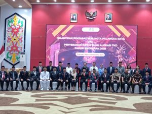Ahmad Husain gantikan Hera Nugrahayu sebagai Pj Walikota Palangka Raya