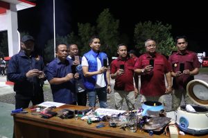 Berantas Halinar, Lapas Palangka Raya Gandeng APH Laksanakan Razia Gabungan dan Tes Urine Bagi Warga Binaan