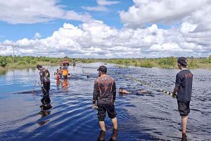 Intensitas Hujan Tinggi, Kota Palangka Raya Dilanda Banjir