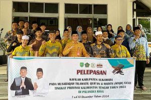 Kafilah Sukamara Diberangkatkan Ikuti MTQ XXXlll