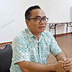 Ketua KPU Kabupaten Gumas Elfrinst G Tumon.