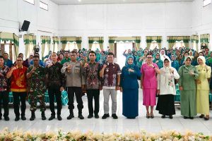 Pj Bupati Hadiri Rakon PKK Tingkat Kabupaten