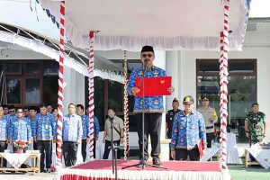 Pj Bupati Pimpin Apel HUT ke-53 Korpri