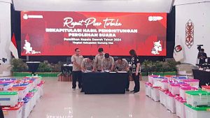 Pleno KPU Gumas, Jaya-Efrensia Unggul 32.286 Suara