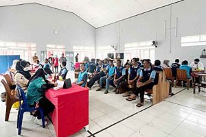 Rutan Kapuas Lakukan Pemeriksaan HIV dan HCT Warga Binaan