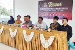 Serap Aspirasi, Anggota DPRD Dapil I Reses di Sungai Bakau