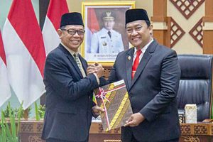 UPR Terima DIPA 2025 dari Gubernur Kalteng