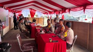 Wakapolres Barsel Tinjau Pos Ops Lilin Telabang