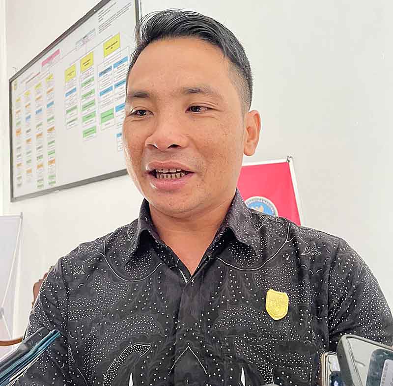 Anggota DPRD Gumas Herda saat dibincangi