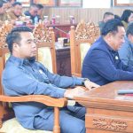 Anggota DPRD Kabupaten Gumas, Hermanto bersama koleganya