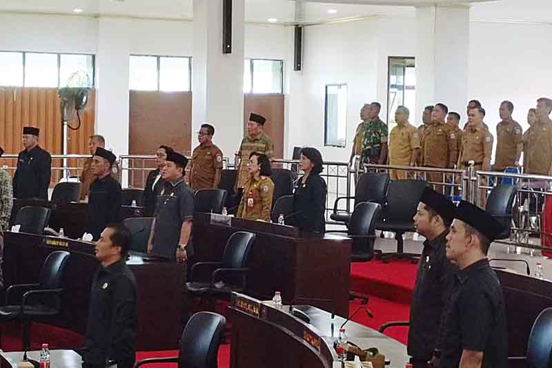 DPRD Gelar Rapat Paripurna 1 Masa Sidang I TA 2025