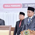 Wakil ketua I DPRD Seruyan Harsandi, Saat saat mengikuti rapat Paripurna.