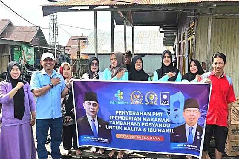 DPRD Turut Salurkan Bantuan ke Posyandu