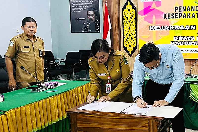 Dinkes dan Kejari Gelar MoU Pendampingan