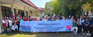 Dinsos Kerja Bakti di Panti Sosial Bina Remaja