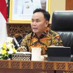 Gubernur Kalteng, H. Sugianto Sabran pimpin rapat