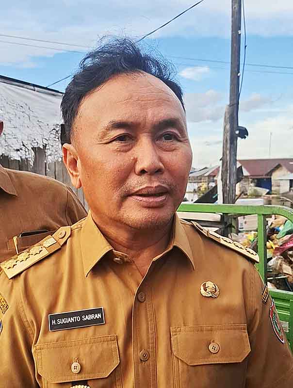 Gubernur Kalteng, Sugianto Sabran.