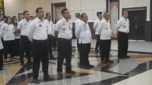 Menko Yusril Berikan Delapan Poin Arahan pada Apel Bersama Lintas Kementerian di Bidang Hukum, HAM, Imigrasi, dan Pemasyarakatan
