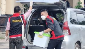 Kantor Sekwan dan Disnakertrans Lamandau Digeledah