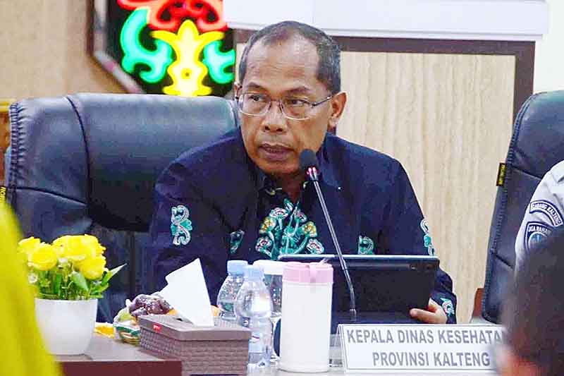 Kepala Dinas Kesehatan Kalteng, Suyuti Syamsul
