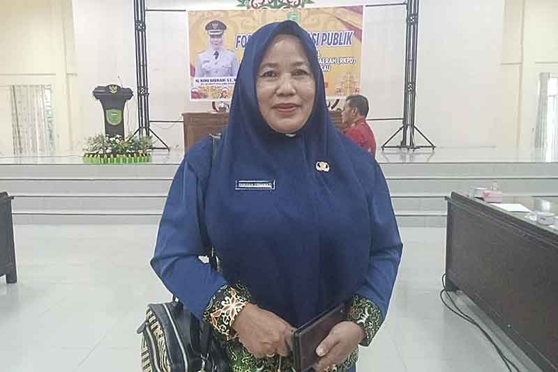 Kepala Dinas Ketahanan Pangan Pulang Pisau, Paridah Ernawati.