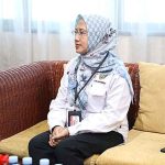 Kepala Dinas TPHP Kalteng saat menerima kunjungan