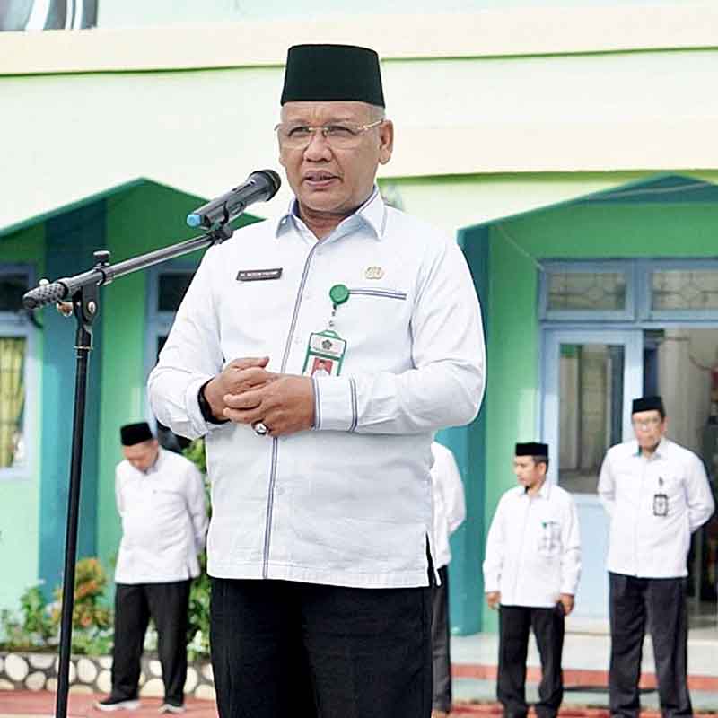 Kepala Kanwil Kemenag Kalteng, H. Noor Fahmi.