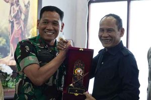 Ketua DPRD Kalteng Terima Kunjungan Danrem 102/Pjg