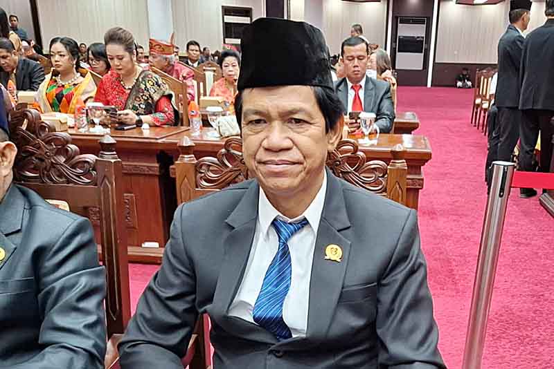 Legislator DPRD Kalimantan Tengah, Agie.