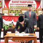 Paripurna Pengumuman Penetapan Paslon Bupati dan Wabup Terpilih