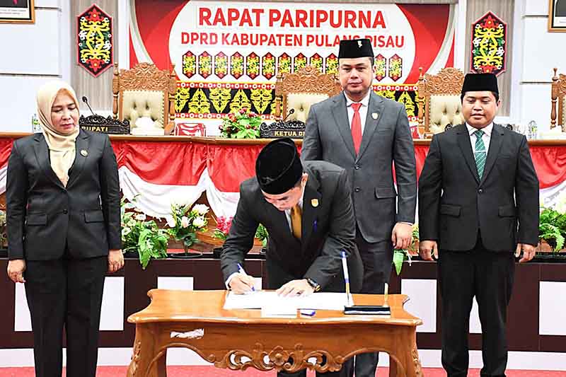 Paripurna Pengumuman Penetapan Paslon Bupati dan Wabup Terpilih