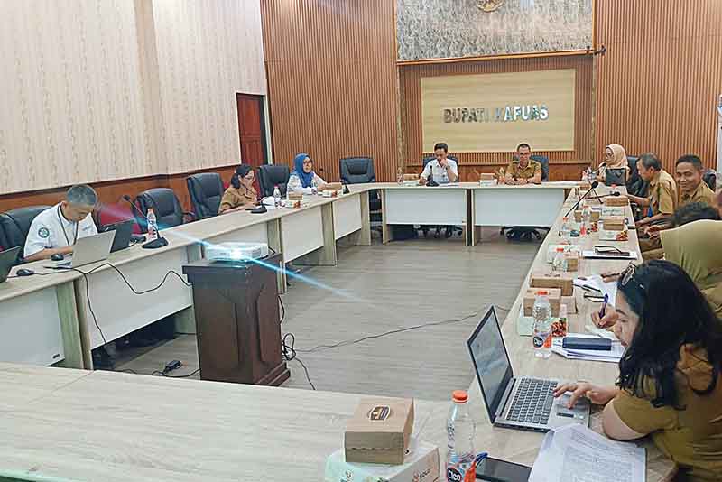Pemda Kapuas Gelar rapat Pembahasan NK RK Bersama BPJS