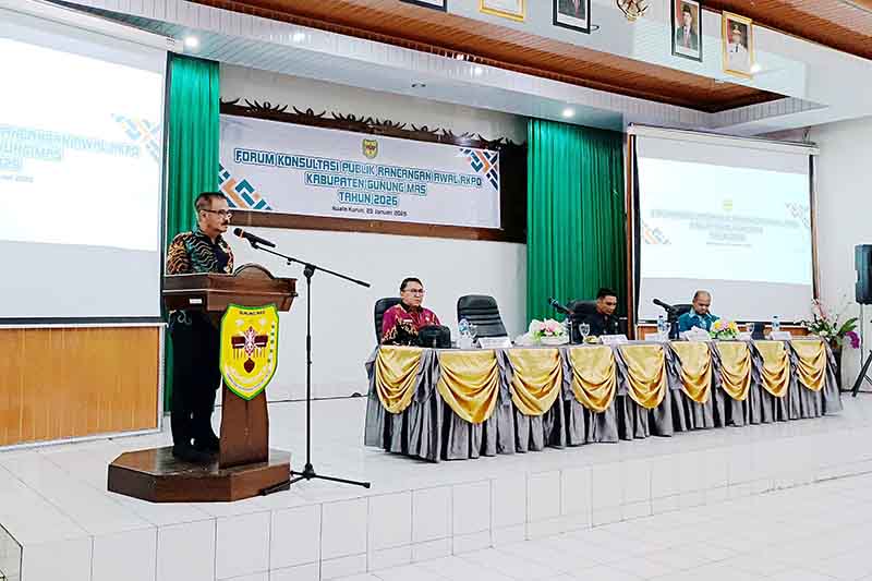 Pemkab Gelar Forum Konsultasi Publik Bahas RKPD 2026