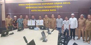 Pemko Tarik Retribusi Lapak Dagang Pasar Blauran