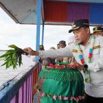 Pj Bupati Hadiri Syukuran Laut ke-19 Kecamatan Jelai